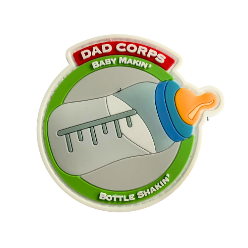 PVC Velcro Patch - Dad Corps - RPI Supplies