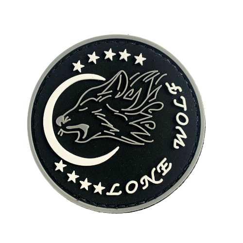 PVC Velcro Patch - Lone Wolf - RPI Supplies