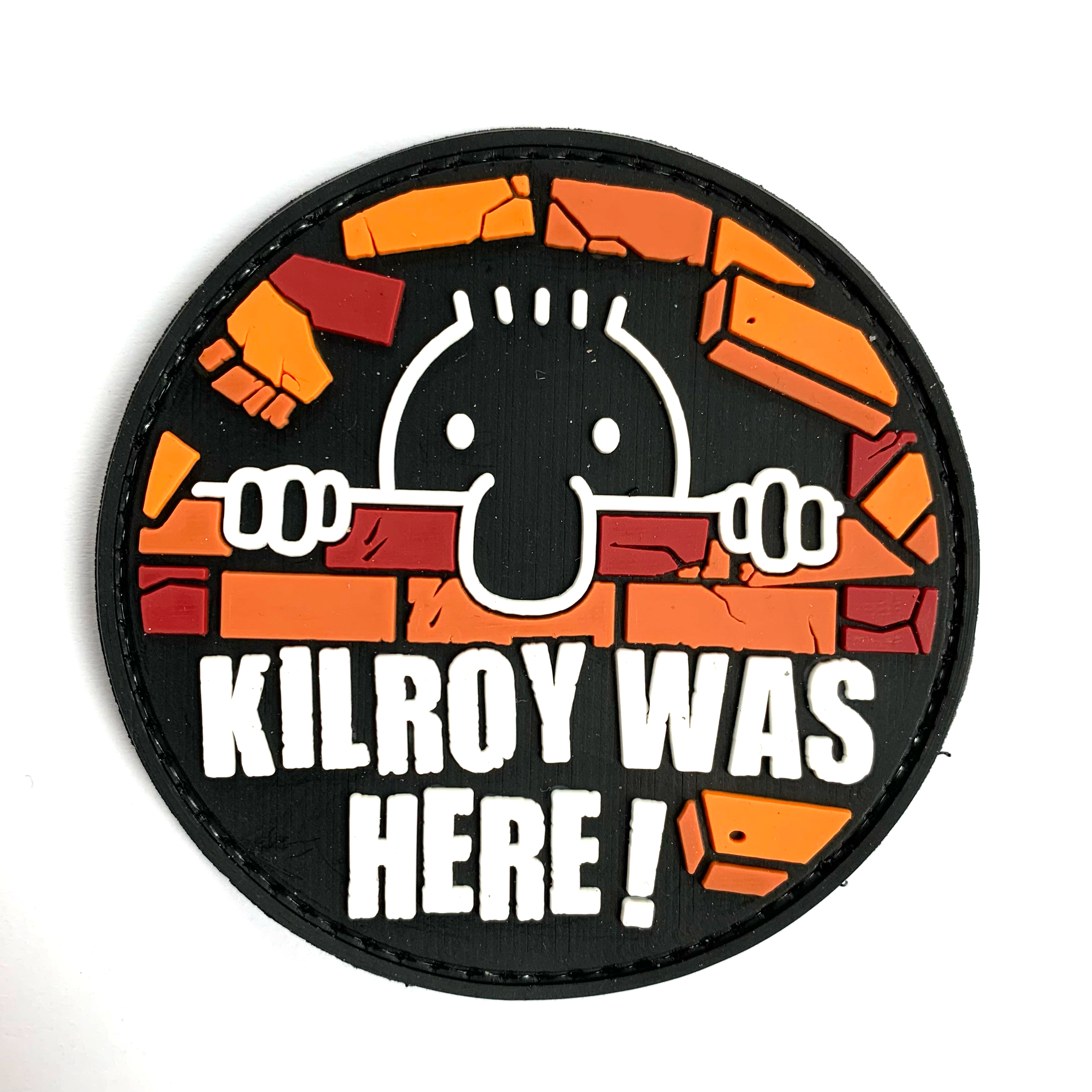 PVC Velcro Patch - Kilroy was here - RPI Supplies
