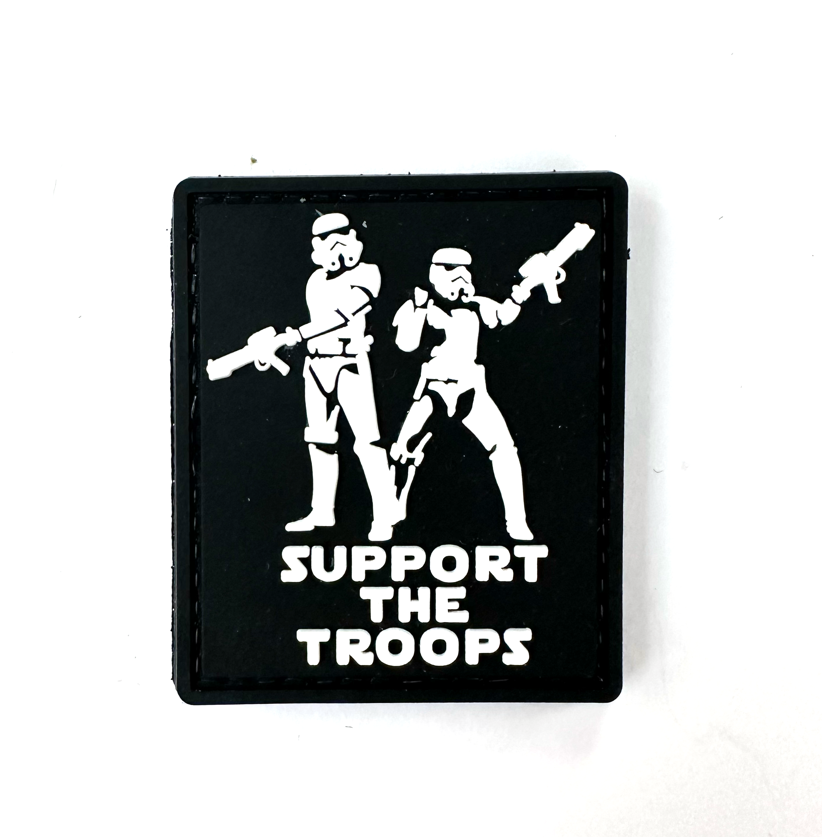 PVC Velcro Patch -  Support the troops - RPI Supplies