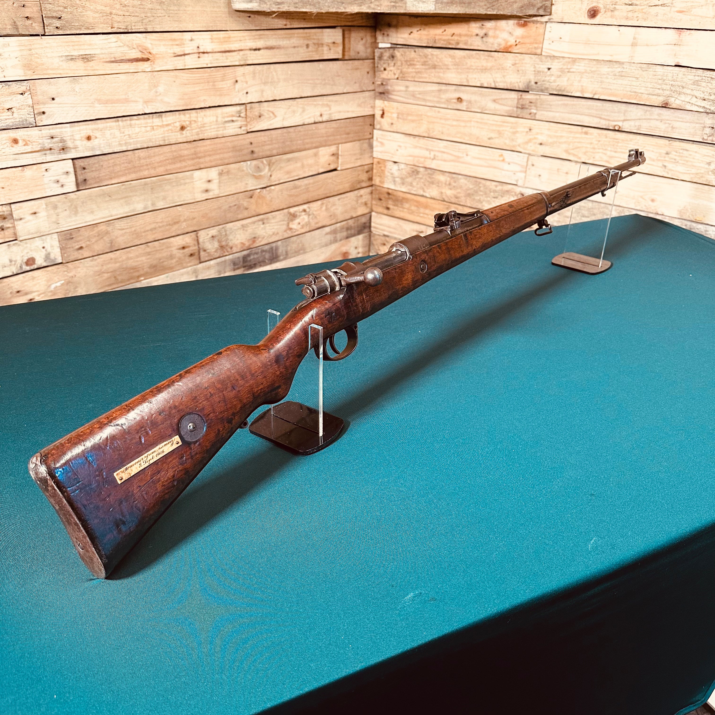 1909-Mauser-G98-captured-in-1916-Battle-of-Mametz-Wood-RPI-Supplies