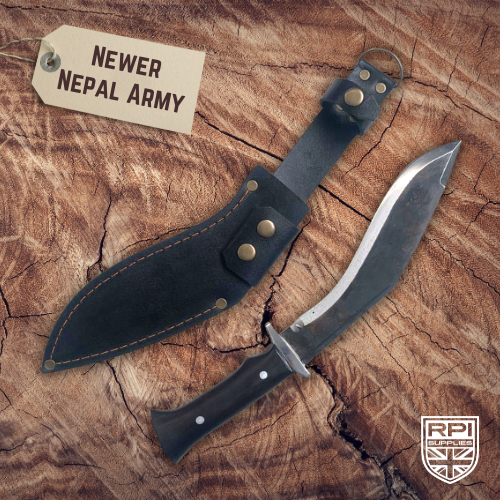 Newer Nepal Army | Genuine Handcrafted Nepalese Khukuri | 18+ - RPI Supplies