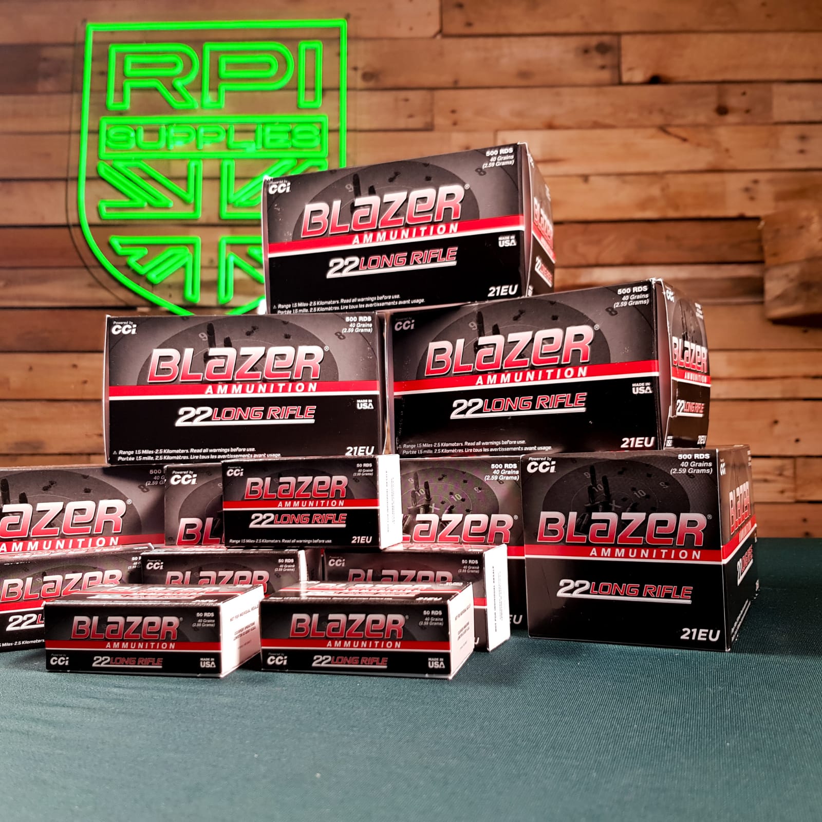 .22LR CCI Blazer rounds - Box of 50 -  In Stock - Contact to purchase - RPI Supplies