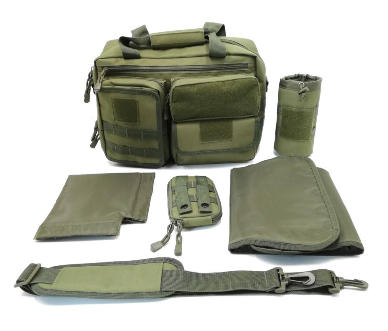 Tactical Baby Changing Bag Set OD Green - RPI Supplies