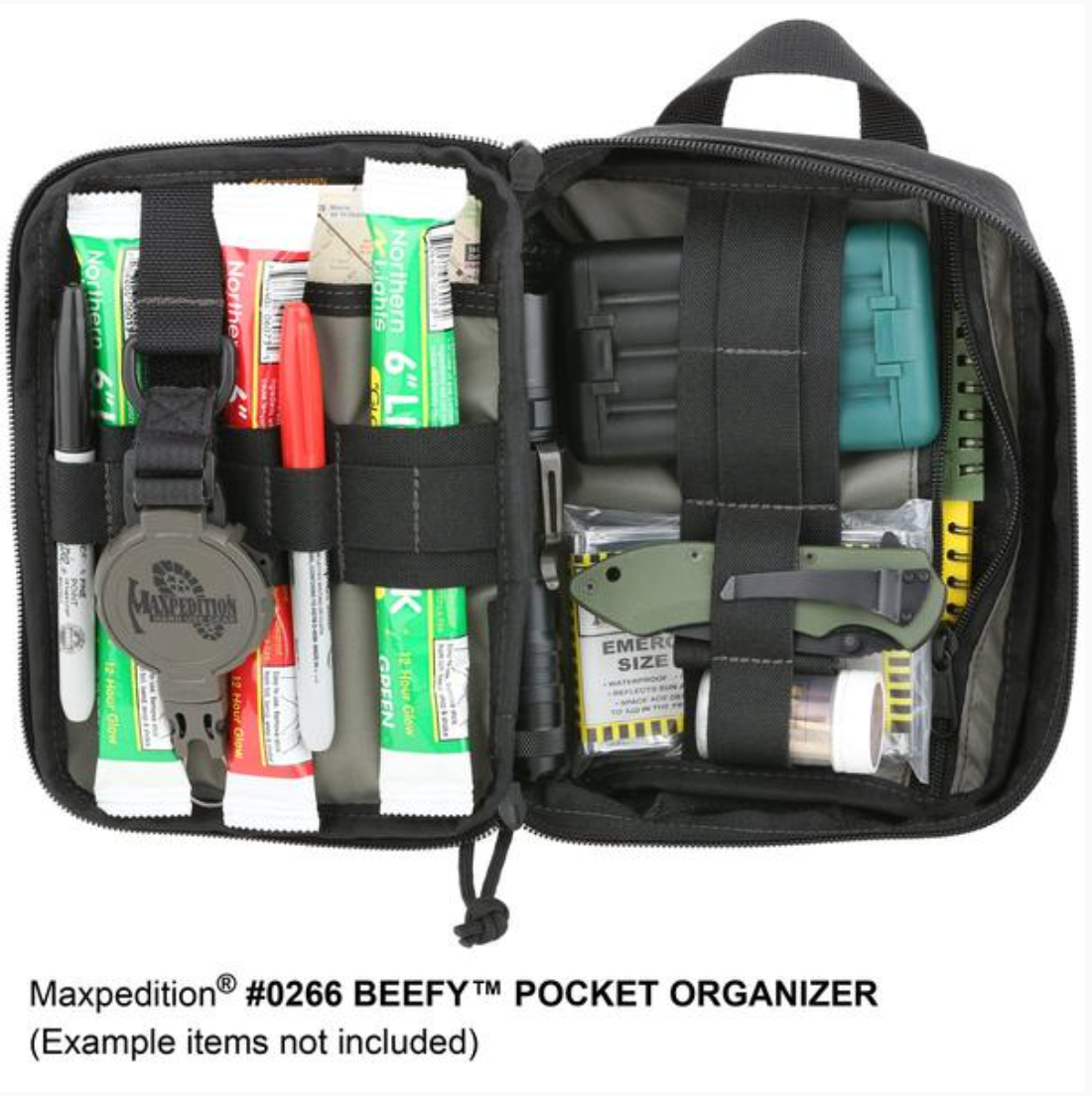Maxpedition Beefy Pocket Organizer - KHAKI - RPI Supplies