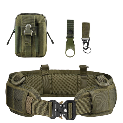 Tactical Waistband with Pouch - Army Green - RPI Supplies